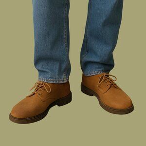 Rockport Hydro-Shield Waterproof Leather Derby Shoes – Men's Size 12